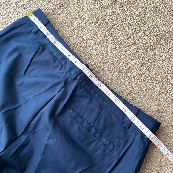 NWT Ralph Lauren US Open Tennis Navy Blue Wide/Straight Leg Trousers - Picture 7 of 8